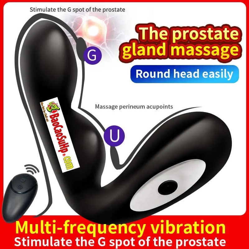 KingProMen Remote Prostate and Anal Massager Male Sextoy — hình 3