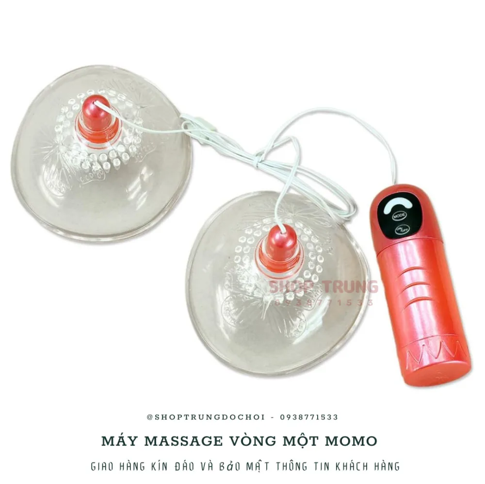 Momo Breast Massager Nipple Stimulator Soft Silicone — hình 4