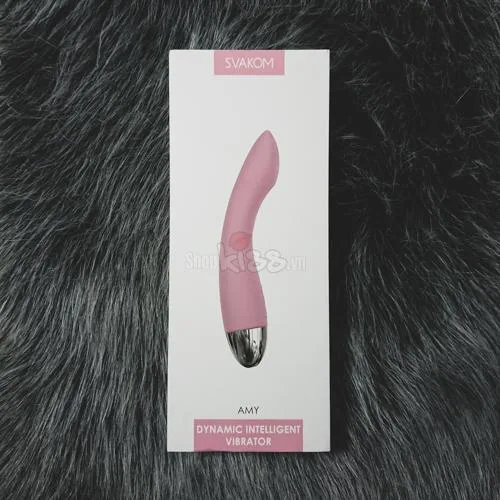 Svakom AMY USA Premium G-Spot Massager Silicone — Waterproof & Long-lasting Battery Life