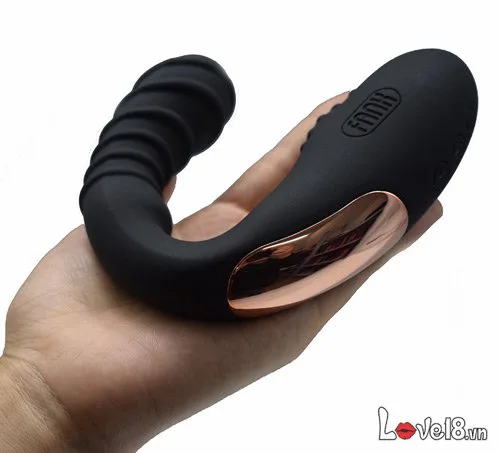 FAAK double-ended anal vibrating massager dual stimulation — hình 3