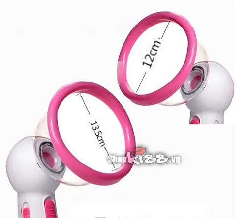 Handheld Vacuum Breast Massage Device with Vibration — The device is especially beneficial for mothers dealing