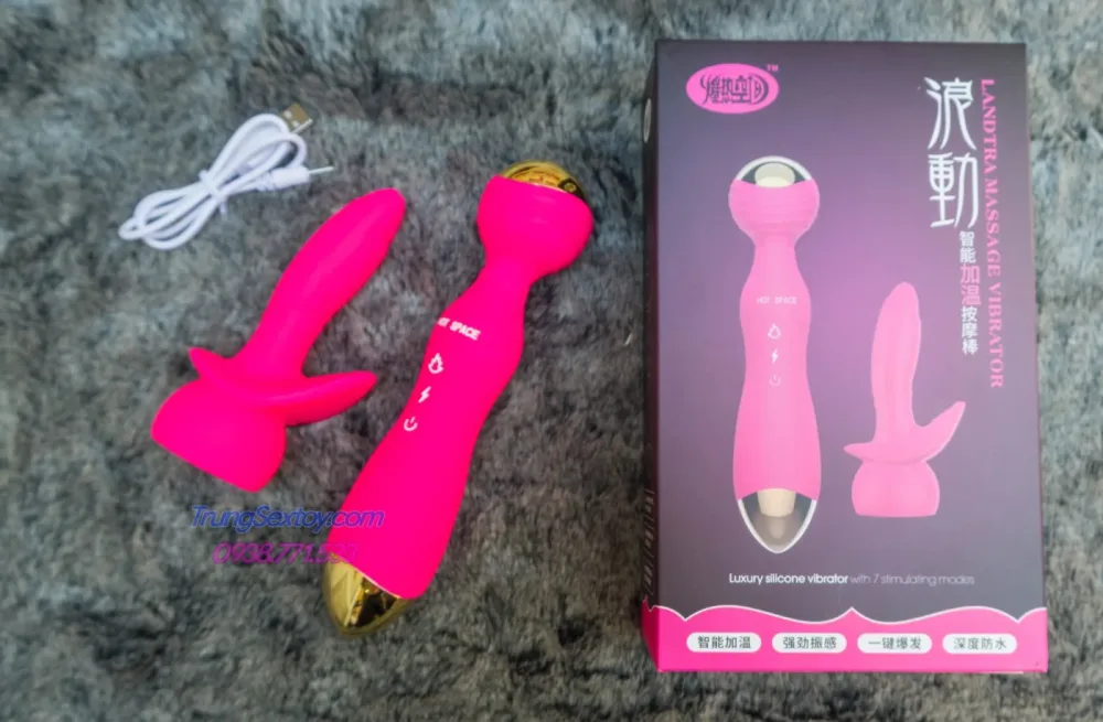 Hot Space 7-Mode Rechargeable Heat Vibrating Silicone — Unmatched Sensations for Every User