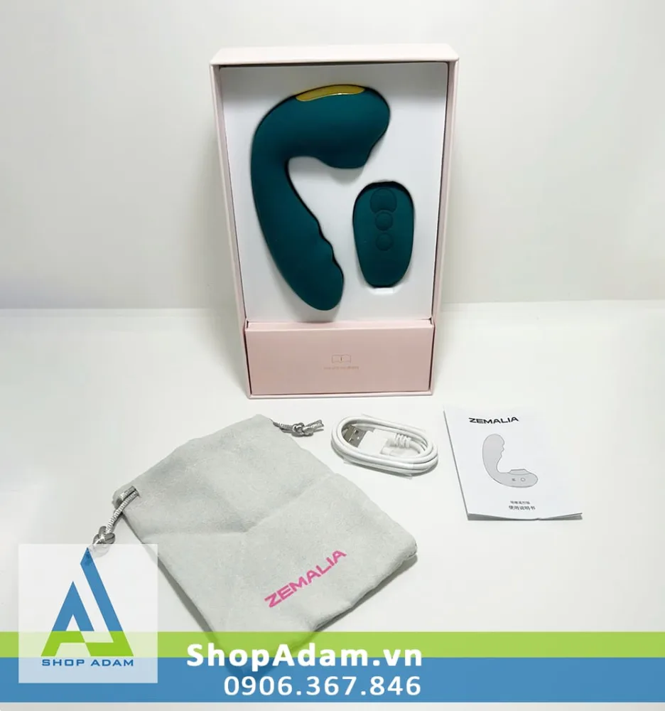 Zemalia Tara Remote Control Sucking Vibrator For Women — Compact and Travel-Friendly Design