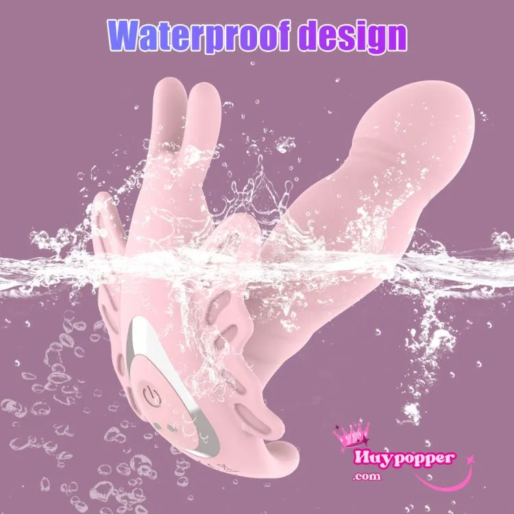 Remote control butterfly vibrator with rotator pulsator — hình 4