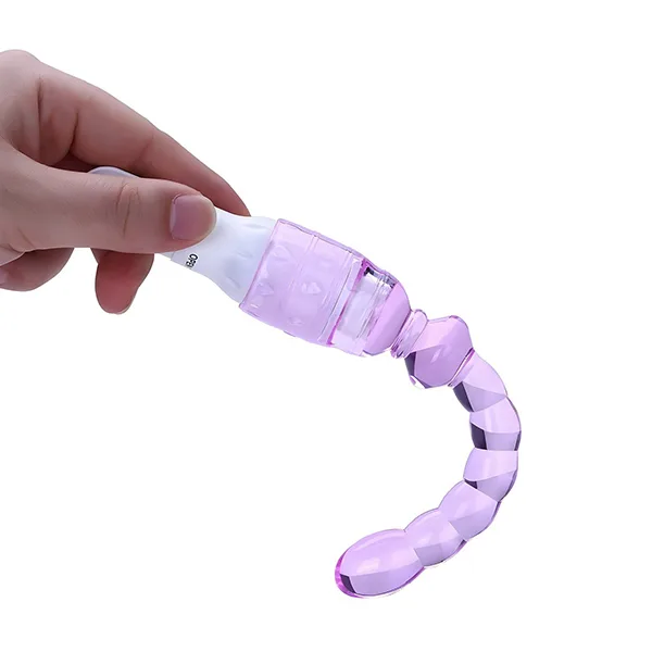 Anal Beads Powerful Vibrator Safe Silicone — hình 2