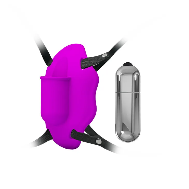 Love Rider 10-Speed Strap-on Vibrator Pleasure Toy — hình 6