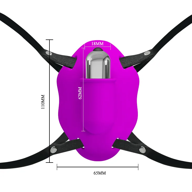 Love Rider 10-Speed Strap-on Vibrator Pleasure Toy — hình 7
