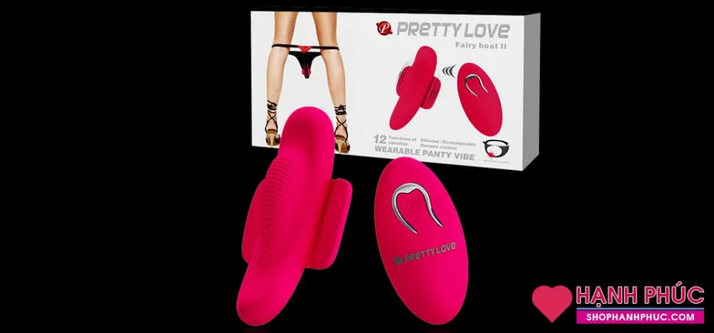 Fairy Boat II Multi-Function Wearable Panty Vibrator SHP1014 — Multiple Vibration Modes for Personalized Sensations