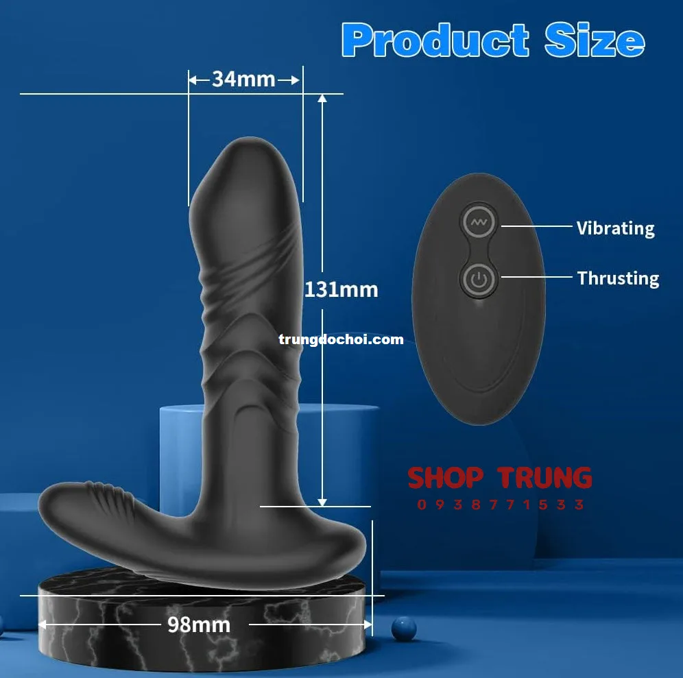 Rechargeable Multifunctional Anal Vibrator with Remote — Transform Your Intimacy with Lasting Benefits