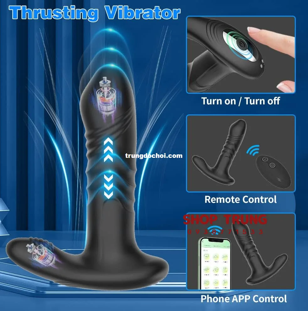 Rechargeable Multifunctional Anal Vibrator with Remote — Its elegant design and multifunctionality transform your