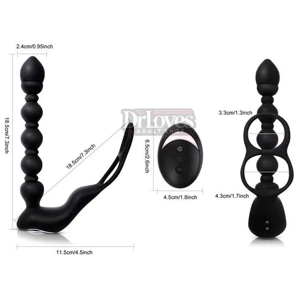 Heated Remote Control Anal Beads Vibrator 10 Modes — Why Choose Our Anal Beads Vibrator?