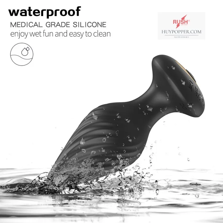 App Controlled Mini Anal Vibrating Plug 10 Modes — Waterproof & Safe for All Adventures