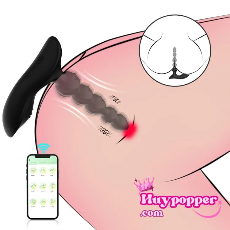 Pewpew Small Anal Vibrator with App Control — hình 2