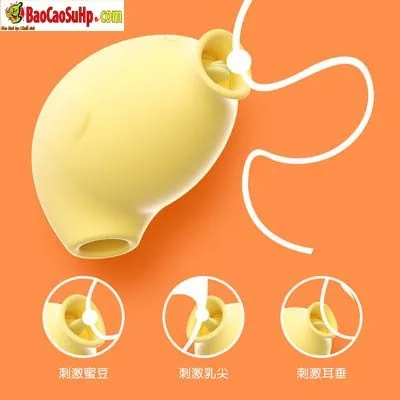 Penguin Tongue Vibrator Handheld Cute Oral Licking Sex Toy — hình 2