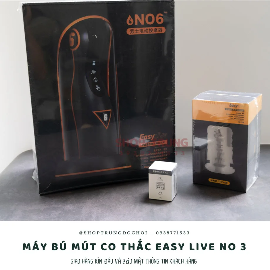 Easy Live No 3 Auto Vibrating Suction Male Masturbator — Whether you're a beginner or an aficionado, Easy Live No 3