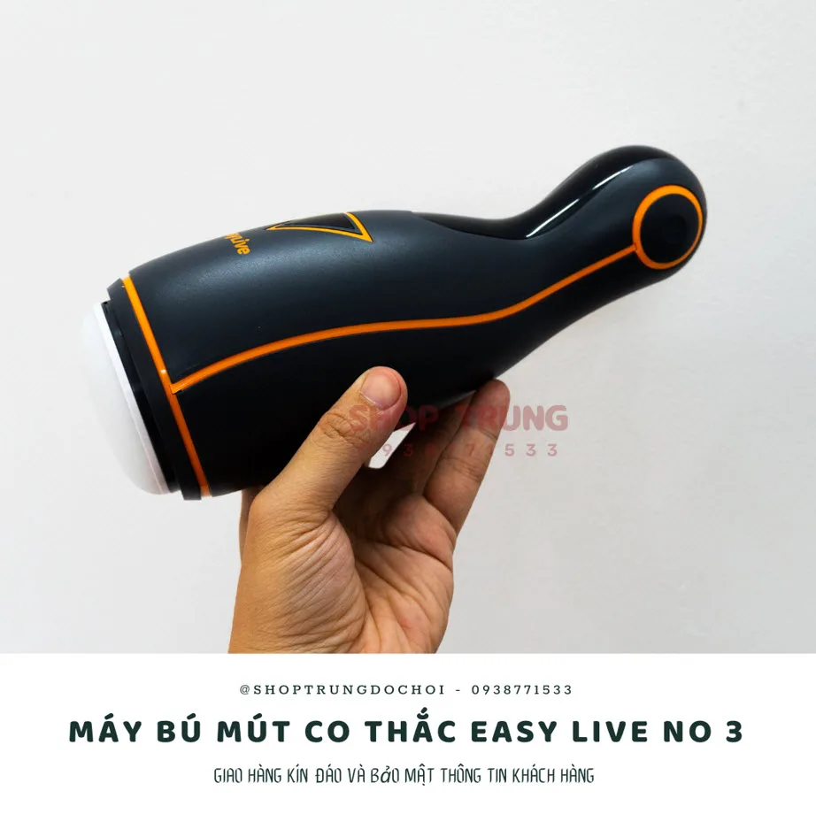 Easy Live No 3 Auto Vibrating Suction Male Masturbator — Hygiene & Practicality You Can Rely On
