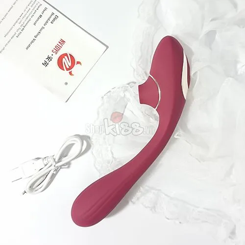 Dina Dual Function Vibrator + Suction Pleasure Device — hình 6