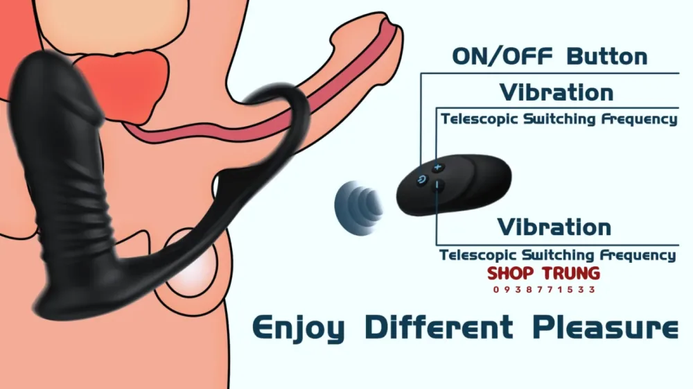 Fighter Anal Stimulator 10 Vibration 3 Thrust Modes — Easy to Use and Maintain