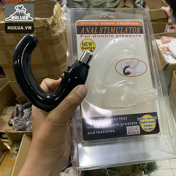 Anal Stimulator C-Shaped Vibrator Prostate Massage for Men — hình 5