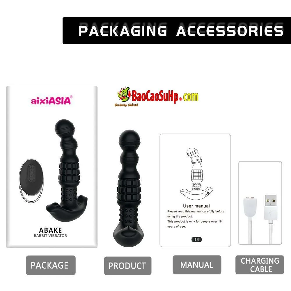 Abake Remote Prostate Massager High Quality Powerful — hình 4