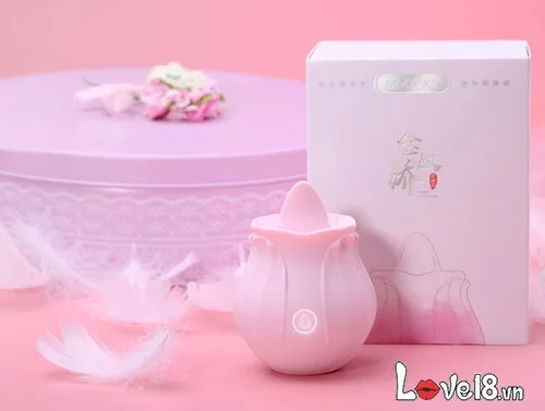 OMYSKY Flower-Shaped Clitoris Licking Vibrator Powerful — Inspired by the delicate charm of a blooming flower, this