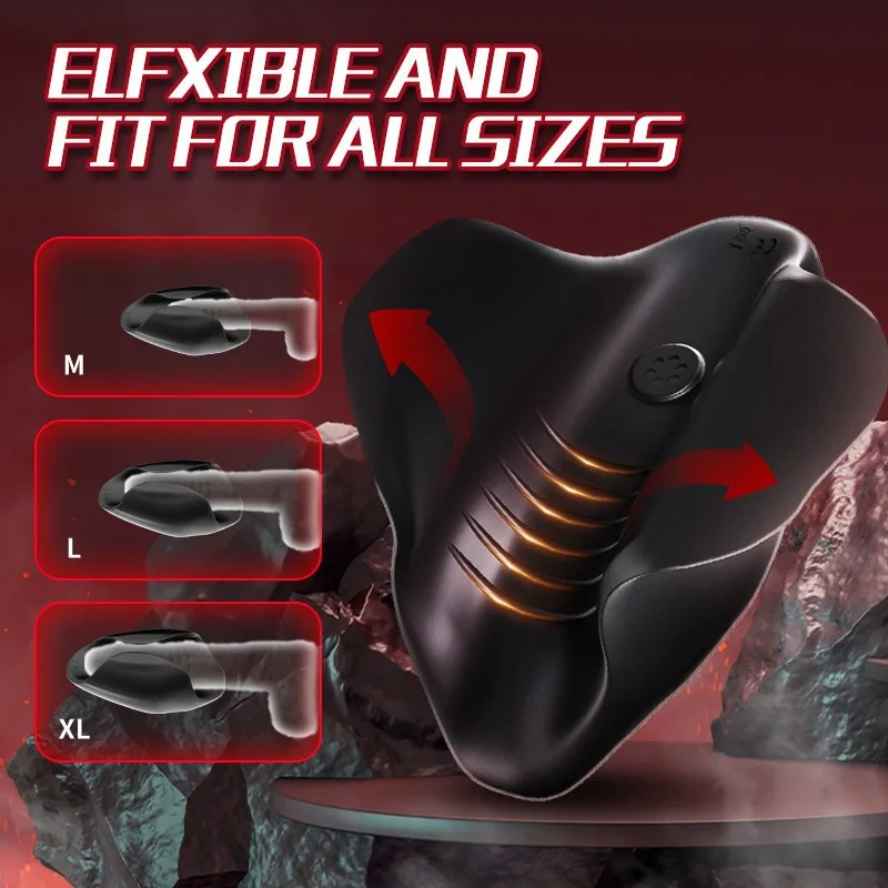 Yeain BLACK EAGLE Penile Massager for Delay and Stimulation — Sleek, Portable Design for On-the-Go Use