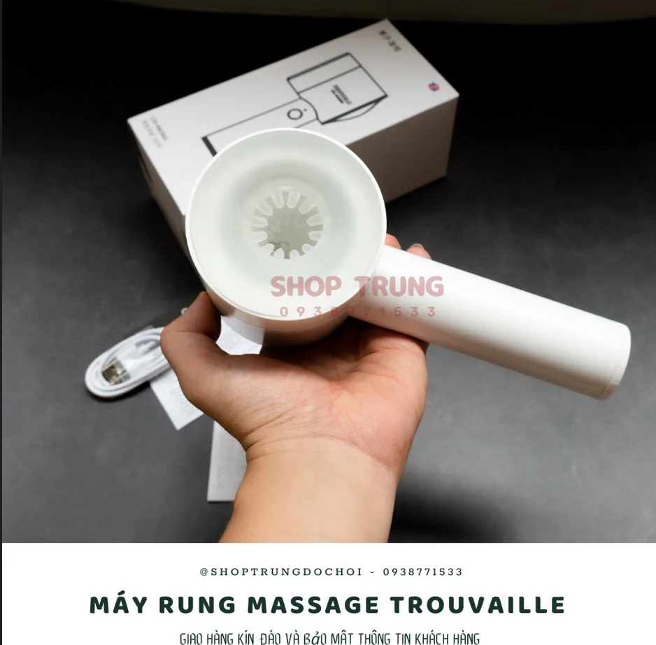 Trouvaille 6-Speed Rechargeable Powerful Massage Toy — Sleek & Stealthy Design for Comfort and Discretion