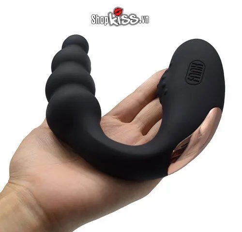 Faak Dual-Ended Anal Vibrator Silicone Black — Superior Design & Material Quality