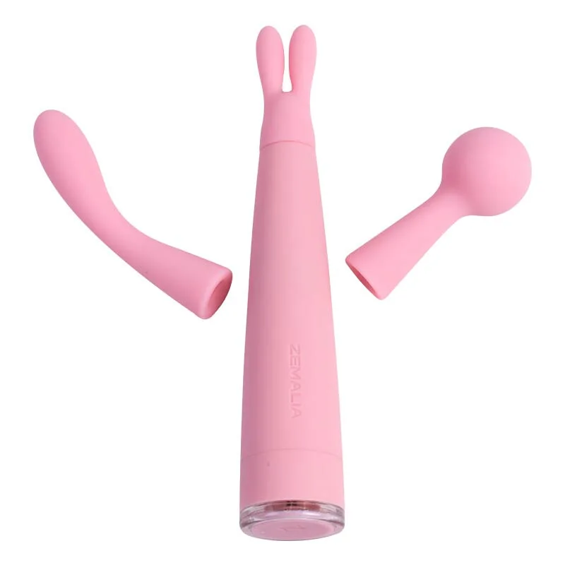 Mini 3 Head Silicone G Spot Vaginal Massager 10 Vibration — hình 2
