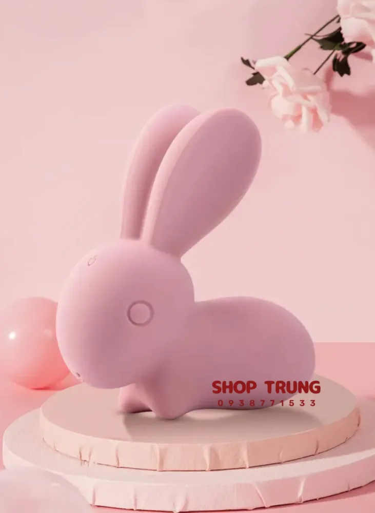 Mini cute bunny 10-speed USB rechargeable vibrating egg — Compact Size & Stylish Design for Discreet Fun