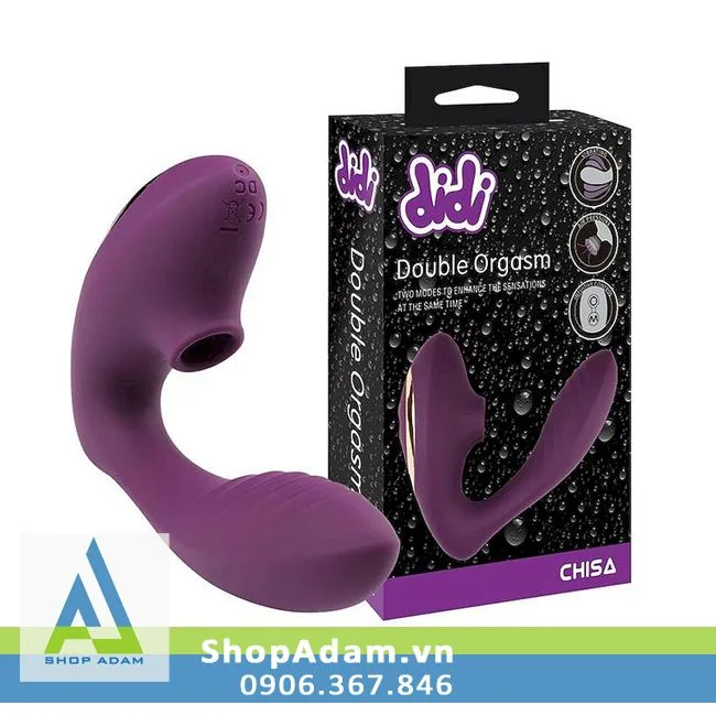 Didi Double Orgasm Licking & Vibrating Clitoral Sextoy High — Dual Stimulation for Unmatched Bliss
