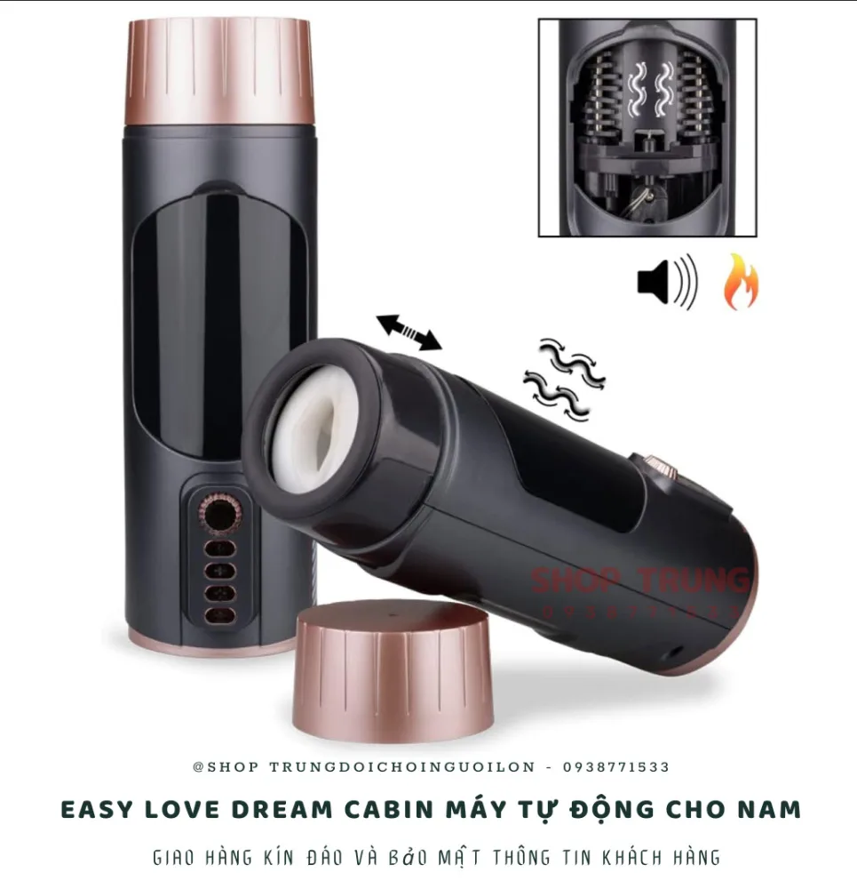 Easy Love Dream cabin suction vibrating male masturbator — Versatile Performance with 21 Sensational Modes
