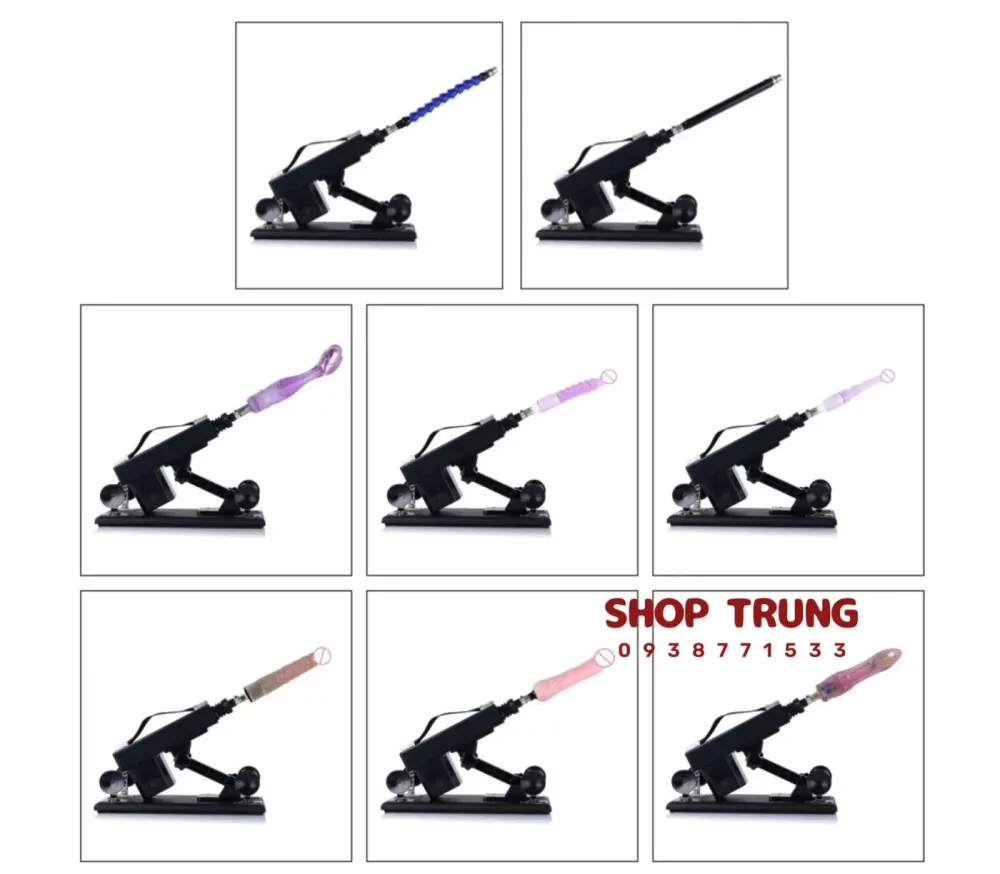Machine Gun Female Automatic Vibrator 6 Heads — Powerful Features and Specifications