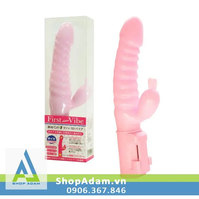 First Class Vibe Japan Dual Motor Silicone Clitoral Vibrator — Premium Design and Quality Materials