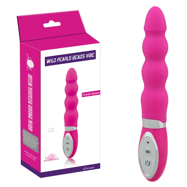 Wild Pearls Beads 10-Mode G-Spot and Anal Stimulator — Waterproof & Durable for Anytime Use