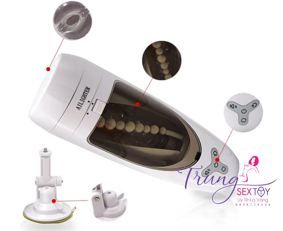 Ailighter Juicer Male Masturbator 360 Rotate Vibrate USB — Convenient and Discreet Usage