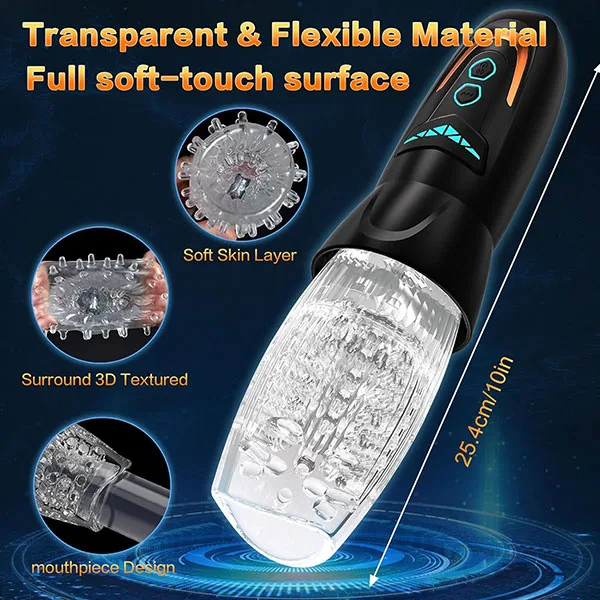 Bellucci 10 Mode Vibrating Rotating Thrusting Male — Why Choose Bellucci Masturbator?