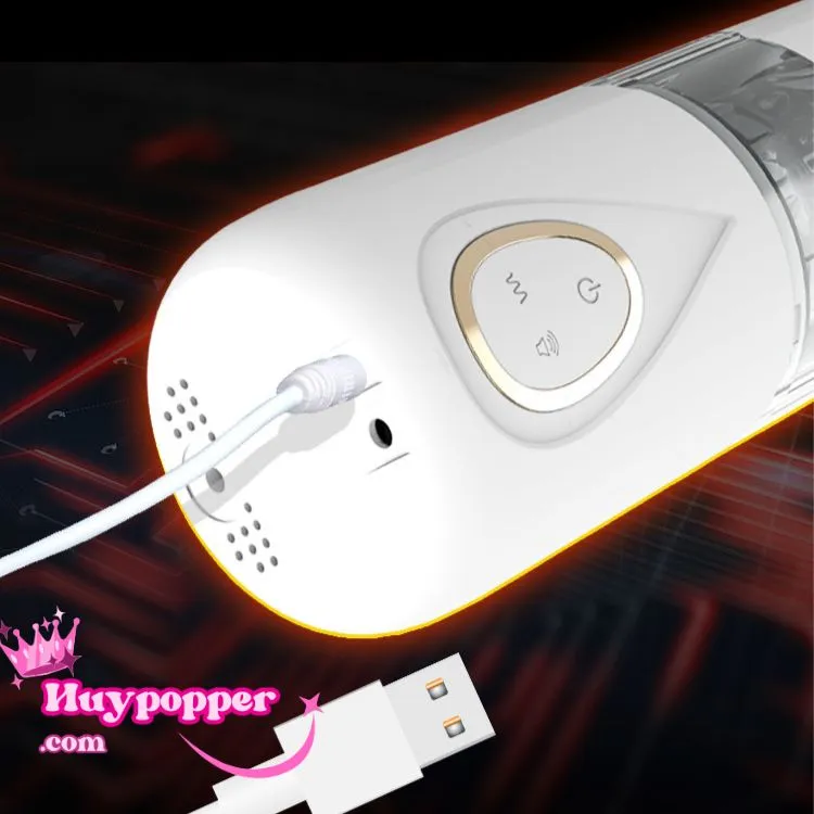 Aiba Auto Male Masturbator Soft Silicone Compact Powerful — Rechargeable Battery with USB Charging
