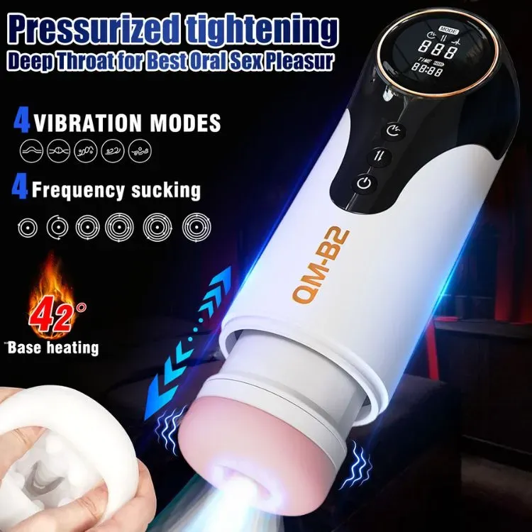 Felez Advanced Sucking Male Masturbator LCD Display — hình 2