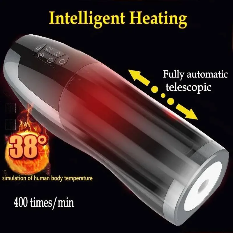 Piston Heat IR automatic heated male masturbator Japan — Advanced Heating Technology