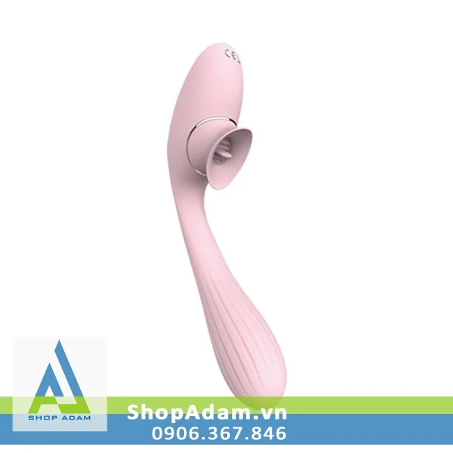 Nvtoys Disa Female Mouth Licking Suction Vibe Silicone — Powerful Vibration and Licking Sensation for Unmatched
