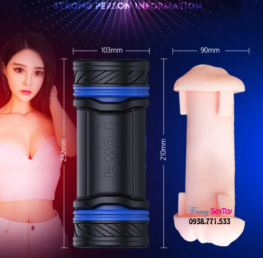 Men’s Dual-Ended Masturbation Device for Powerful — hình 2