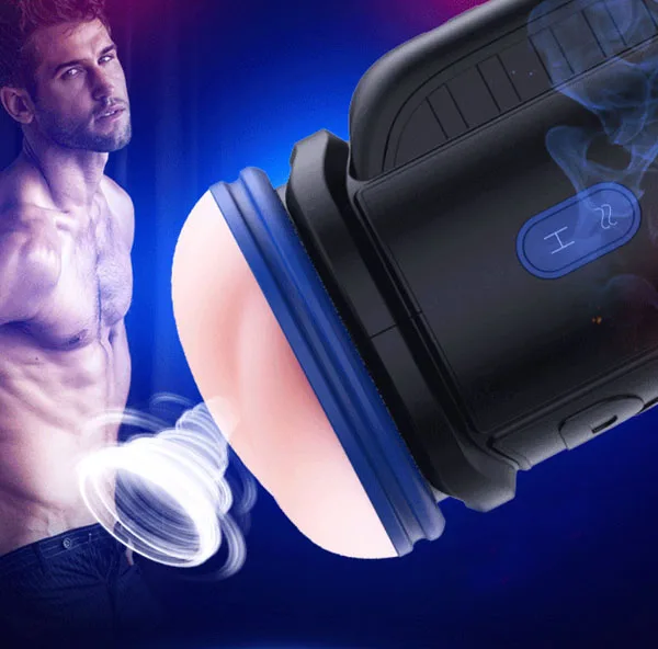 Power Double Ended Automatic Male Masturbation Machine — Premium Silicone Material for Realistic Sensations