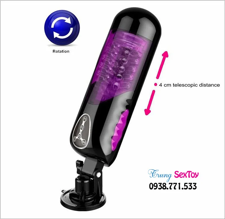 EASYLOVE 10000 Mode Auto Masturbator Thrust Vibrate — Premium Material Quality and Design