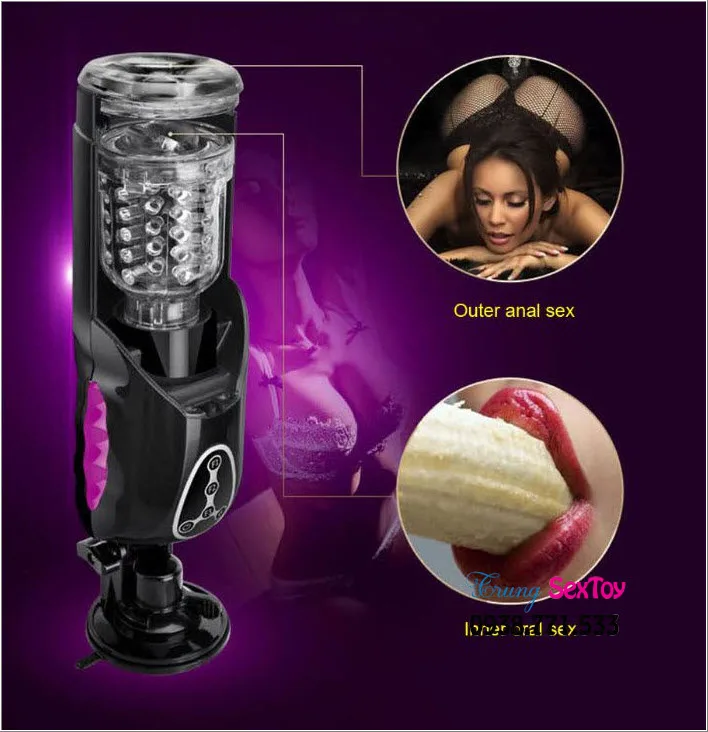 EASYLOVE 10000 Mode Auto Masturbator Thrust Vibrate — hình 4