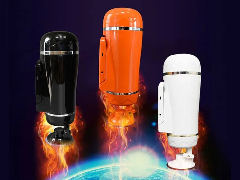 FunZone LCD Screen Wall-Mount Rotating Male Masturbator — Crafted for men seeking excitement and luxury, the FunZone