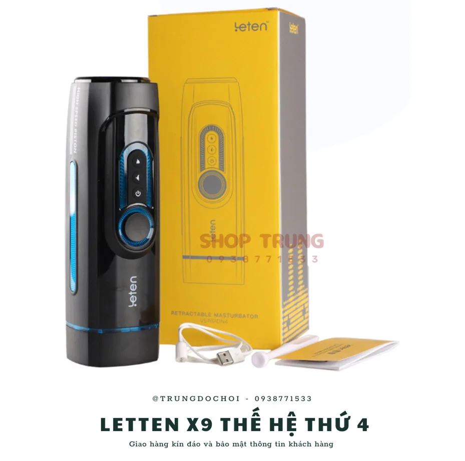 Leten X9 Powerful Piston Male Masturbator 10 Speeds — Premium Specifications & Quality Materials