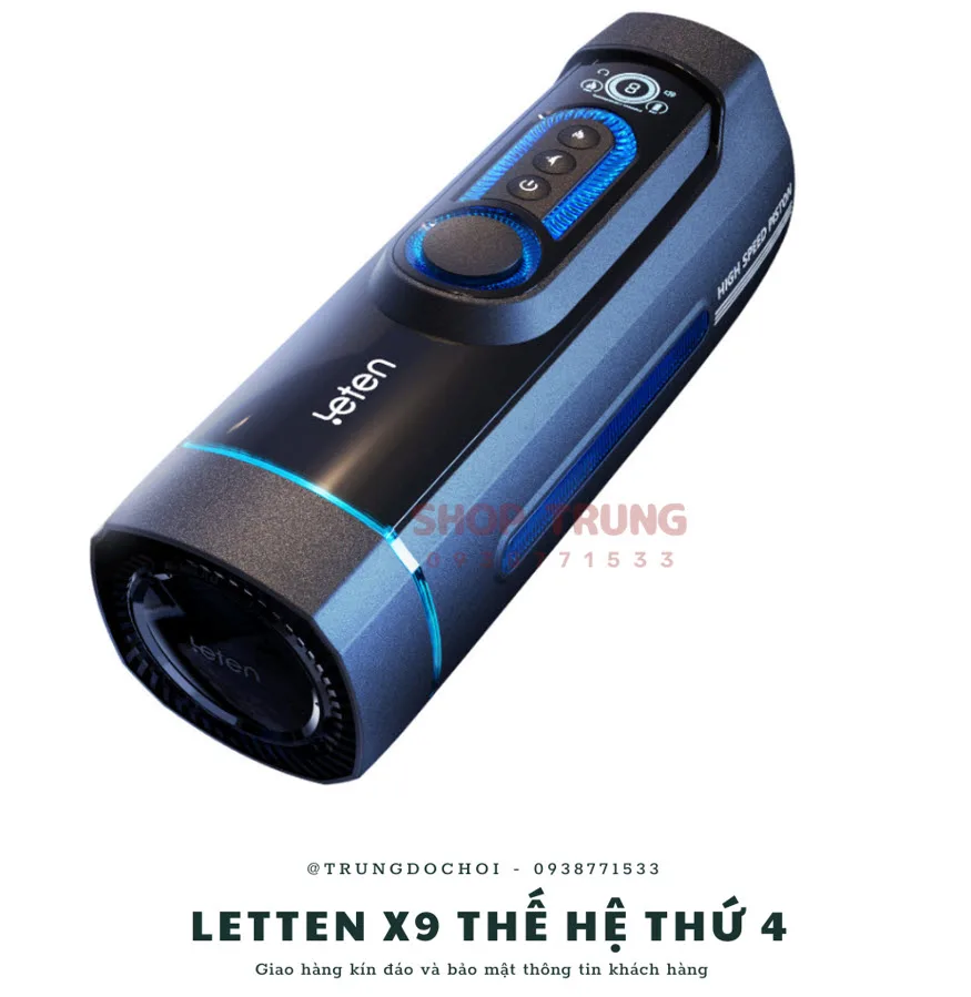 Leten X9 Powerful Piston Male Masturbator 10 Speeds — Whether you're looking to relieve stress or boost