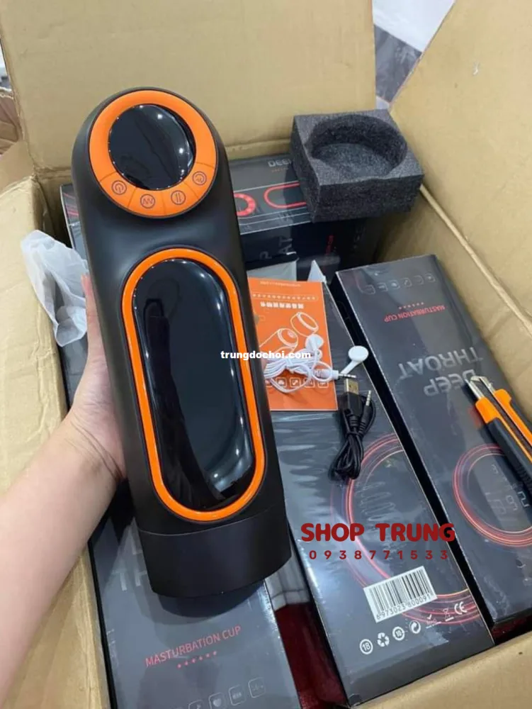 Auto Thrust & Lick Masturbator with Warmth & Realistic — Compact, Convenient, and User-Friendly Design