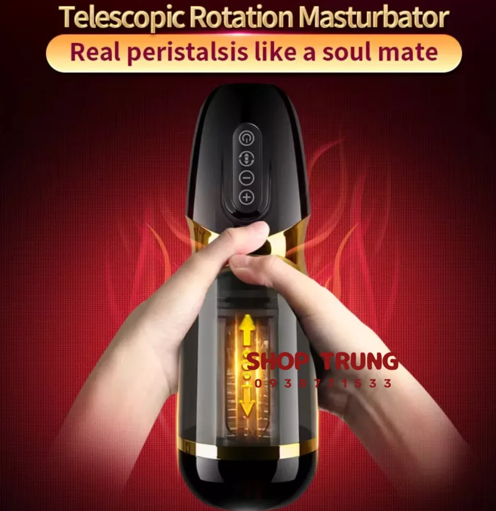 10-Mode Male Automatic Rotating Masturbation Device — hình 9